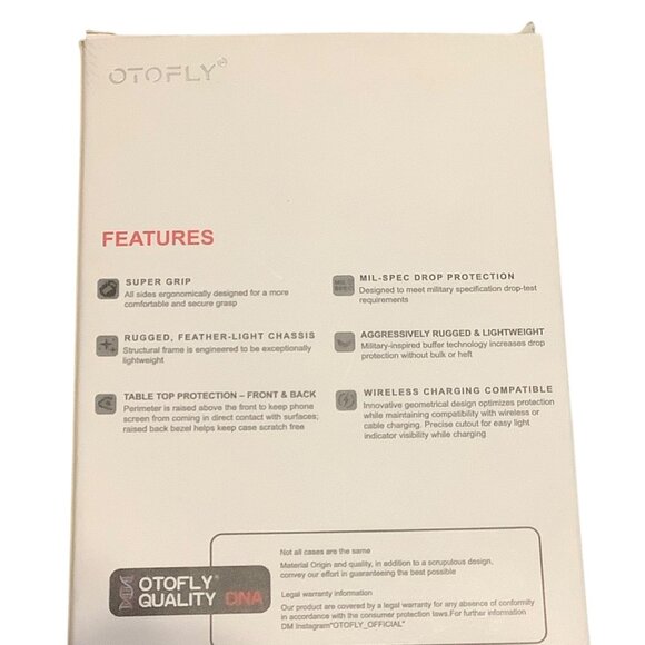 Otofly Ice Pink iPhone XR Case With Super Grip & Mil-Spec Drop Protection - Picture 4 of 5